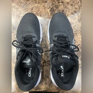 ASICS Men's Black Athletic Shoes